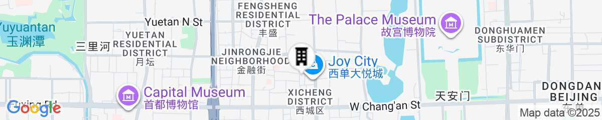 Map for Pan Pacific Beijing