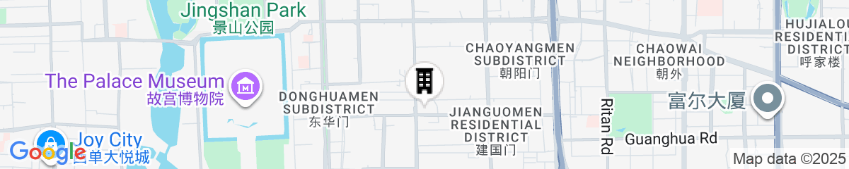 Map for Regent Beijing