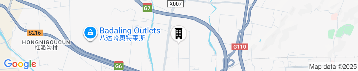 Map for Beijing Marriott Hotel Changping