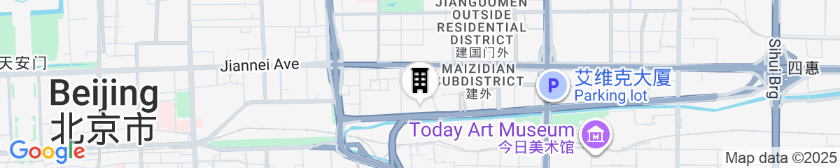Map for Fairmont Beijing