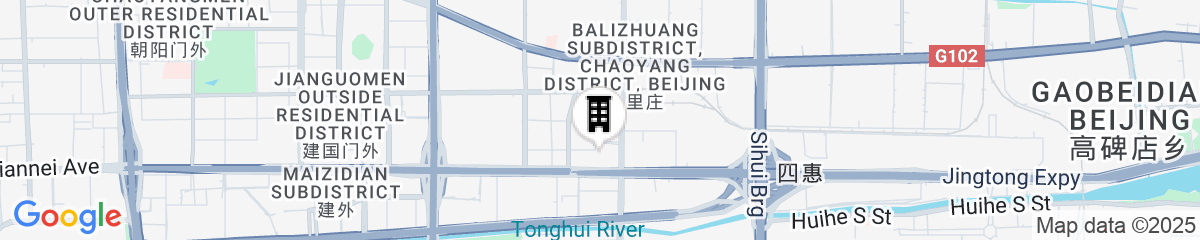 Map for JW Marriott Hotel Beijing