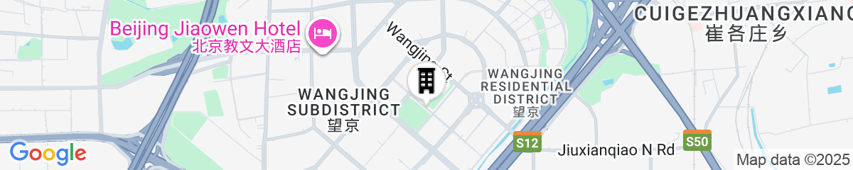 Map for Hyatt Regency Beijing Wangjing