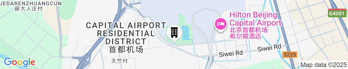Map for Cordis, Beijing Capital Airport by Langham Hospitality Group