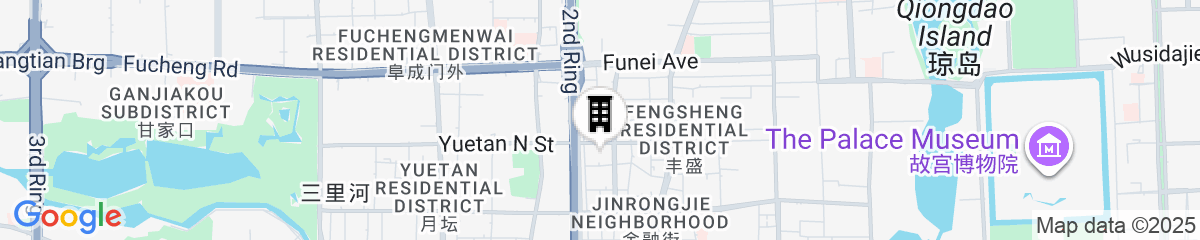 Map for The Westin Beijing Financial Street