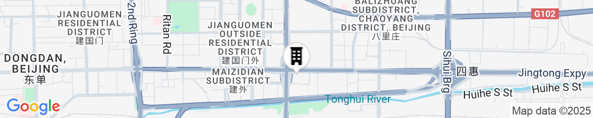 Map for Wanda Vista Beijing