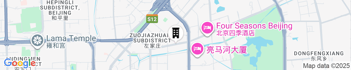 Map for Kempinski Hotel Beijing Yansha Center