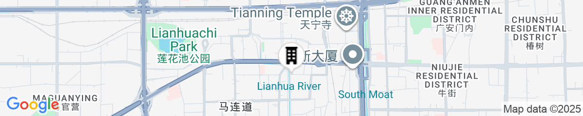 Map for DoubleTree by Hilton Beijing