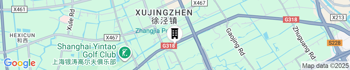 Map for Hilton Shanghai Greater Hongqiao