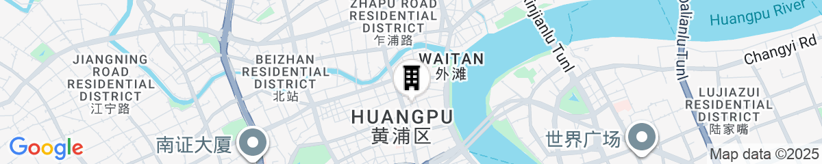 Map for The Shanghai EDITION