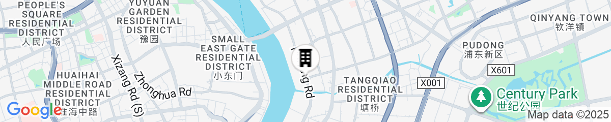 Map for JW Marriott Marquis Hotel Shanghai Pudong