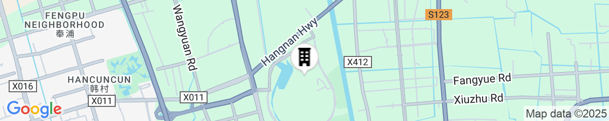 Map for JW Marriott Shanghai Fengxian