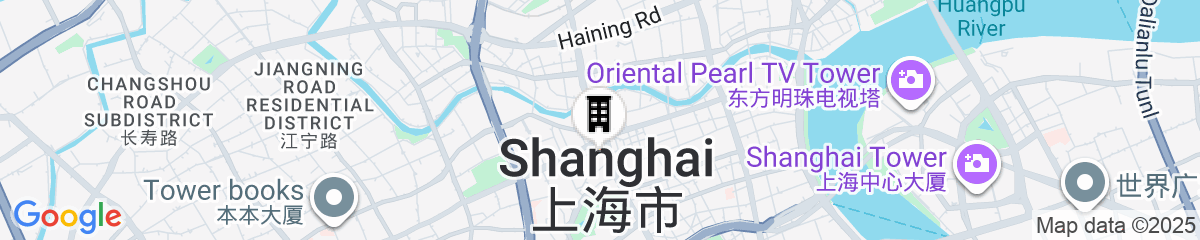 Map for Shanghai Marriott Marquis City Centre