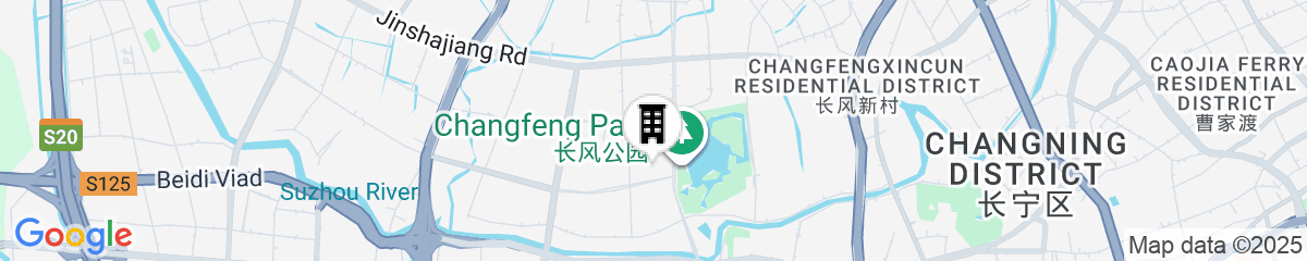 Map for HUALUXE Shanghai Changfeng Park by IHG