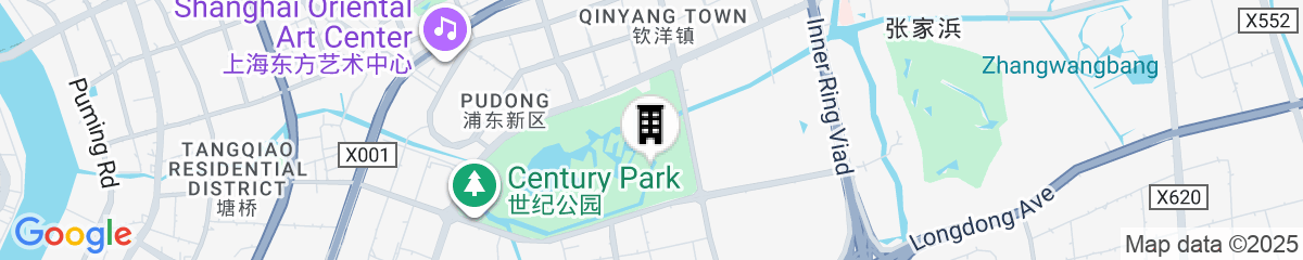 Map for Kerry Hotel Pudong Shanghai