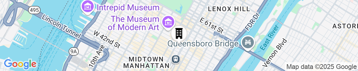 Map for Lotte New York Palace