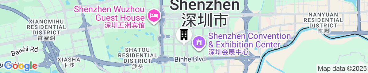 Map for Park Hyatt Shenzhen