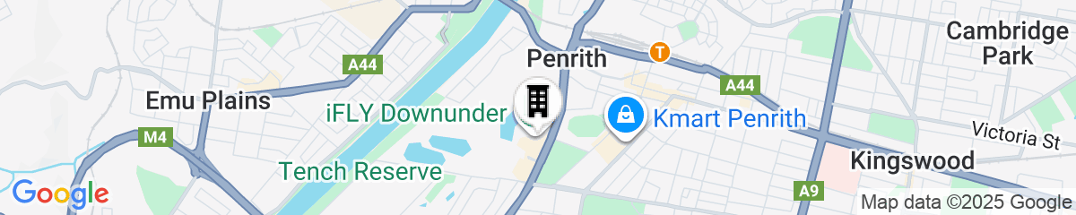 Map for Pullman Sydney Penrith