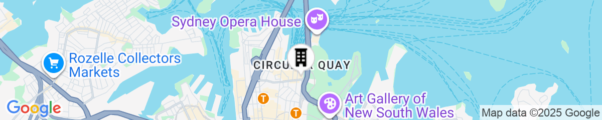 Map for InterContinental Sydney by IHG
