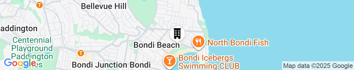Map for QT Bondi