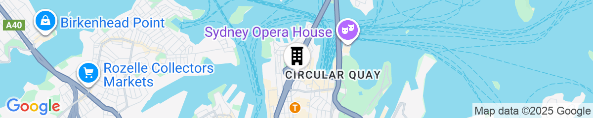 Map for Shangri-La Sydney