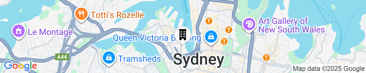 Map for Sofitel Sydney Darling Harbour