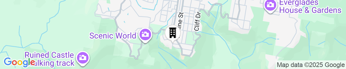 Map for Lilianfels Resort & Spa - Blue Mountains