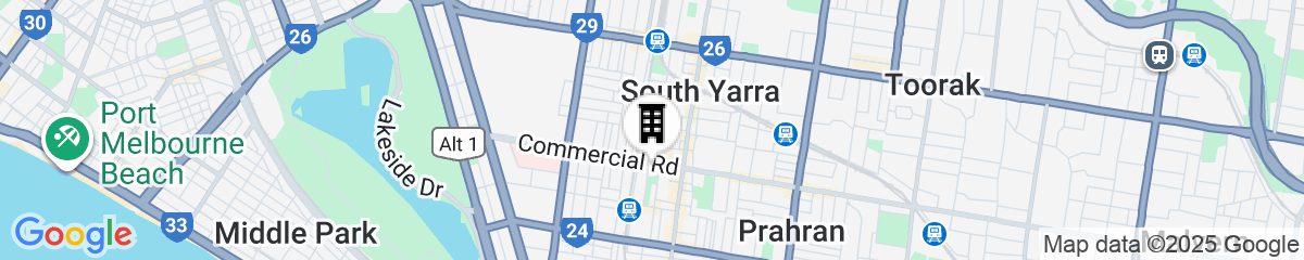 Map for The Cullen Melbourne - Art Series