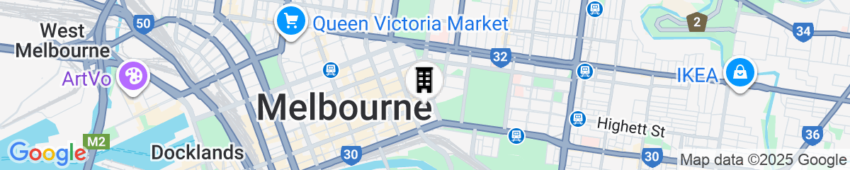 Map for Sofitel Melbourne On Collins