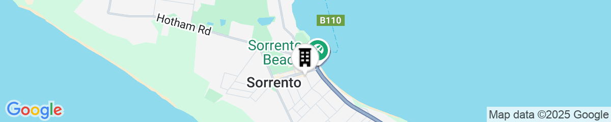 Map for InterContinental Sorrento Mornington Peninsula by IHG