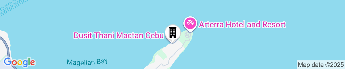 Map for Dusit Thani Mactan Cebu Resort
