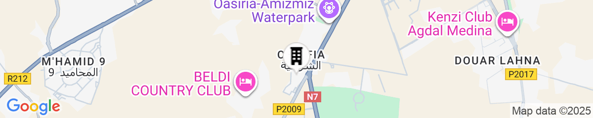 Map for Selman Marrakech
