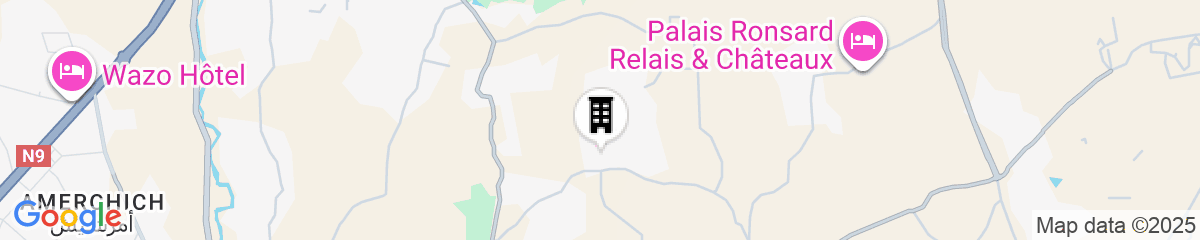 Map for Les Deux Tours