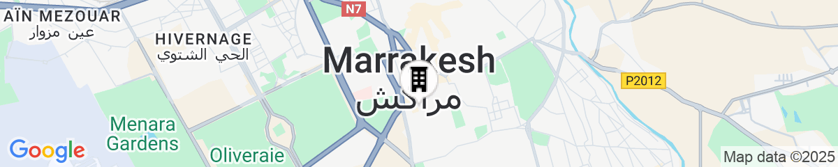 Map for La Sultana Marrakech