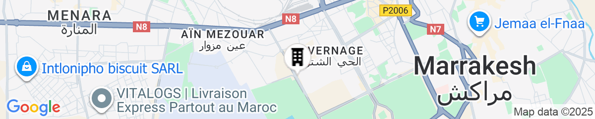 Map for Four Seasons Resort Marrakech