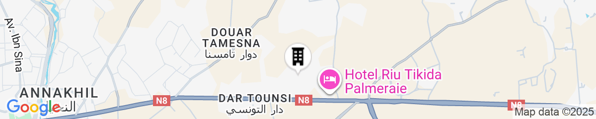 Map for Palais Rhoul & SPA