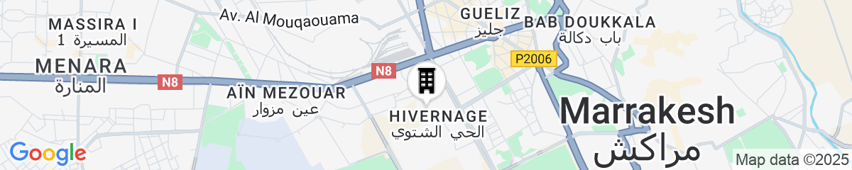 Map for Mövenpick Hotel Mansour Eddahbi Marrakech