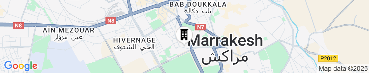 Map for Hivernage Hotel And Spa
