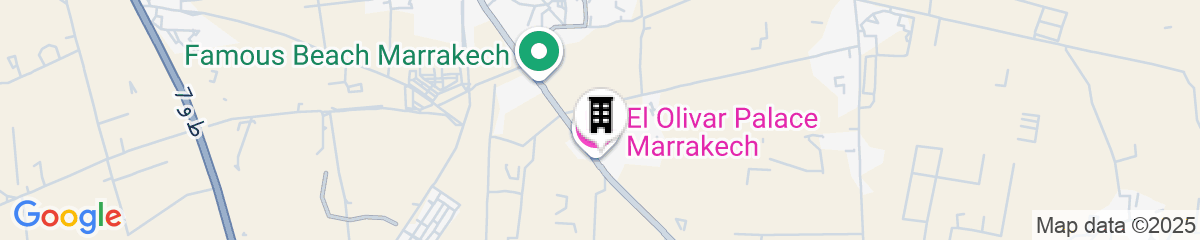 Map for El Olivar Palace Marrakech