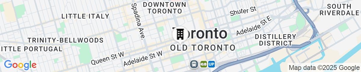 Map for Shangri-La Toronto