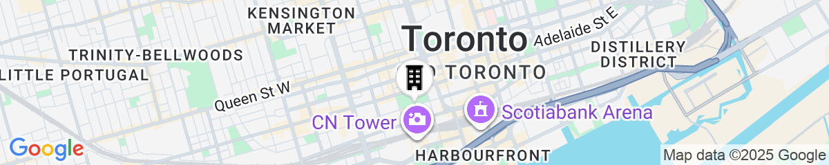 Map for The Ritz-Carlton, Toronto