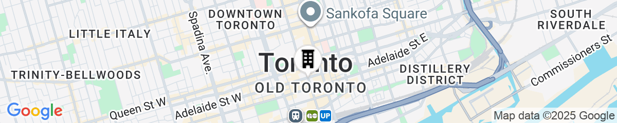 Map for The St. Regis Toronto