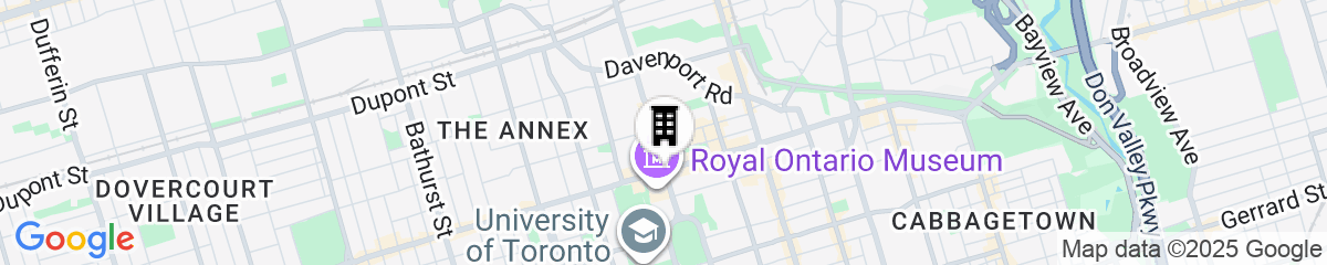 Map for Park Hyatt Toronto