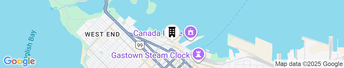 Map for Fairmont Pacific Rim