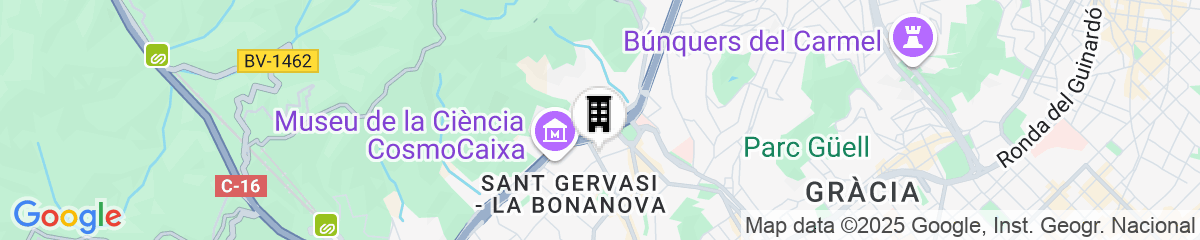 Map for Hotel Boutique Mirlo Barcelona