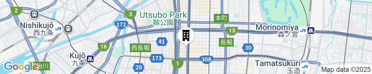 Map for W Osaka
