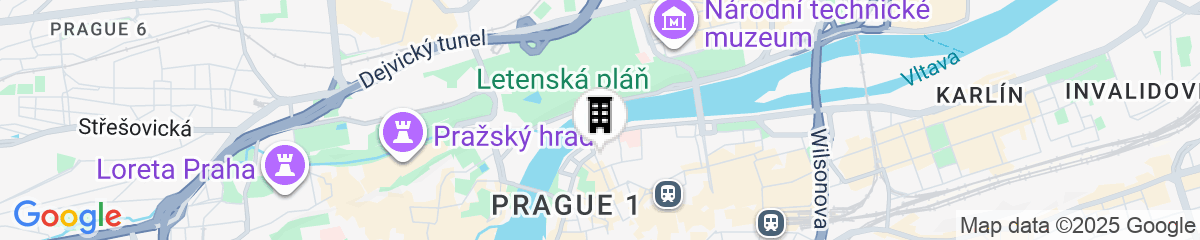 Map for Fairmont Golden Prague