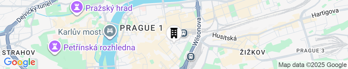 Map for ANDAZ PRAGUE, BY HYATT