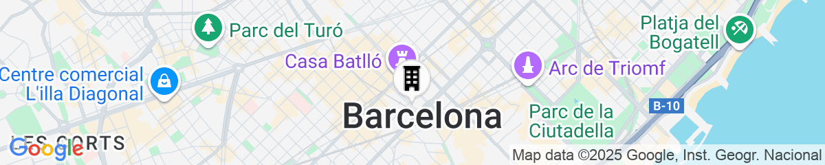 Map for NH Collection Barcelona Gran Hotel Calderón