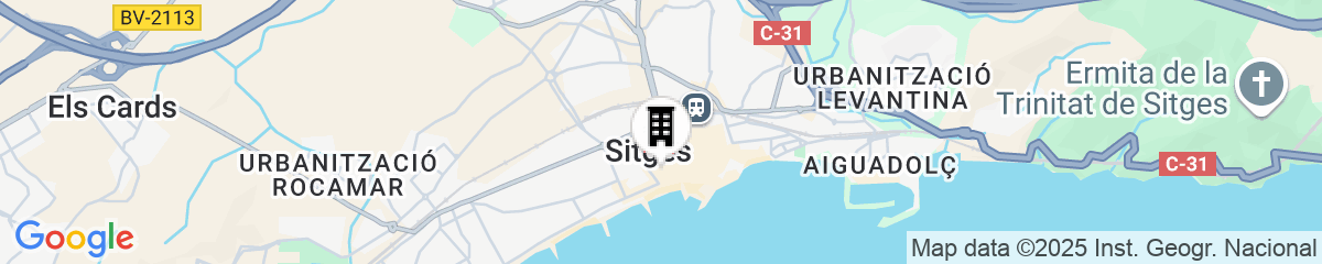 Map for Alenti Sitges Hotel