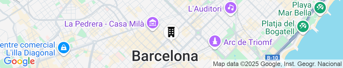 Map for Renaissance Barcelona Hotel